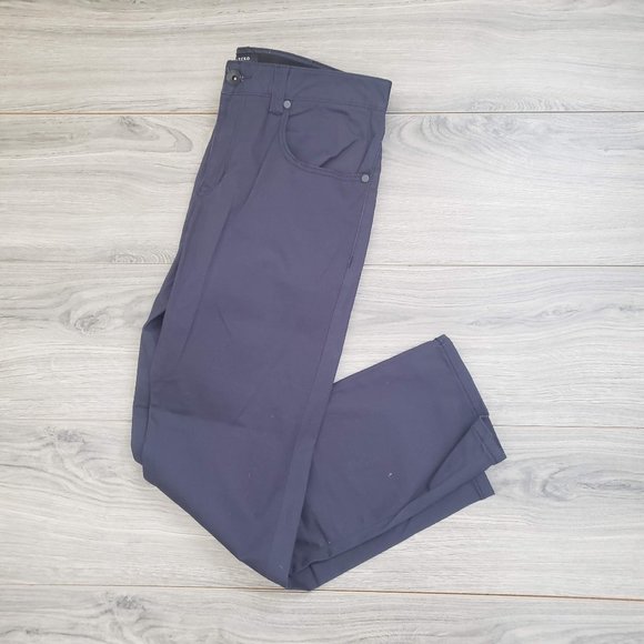 Marc Ecko Men's Straight Leg Slim Fit Trouser Pants Navy Blue Size 32 - Picture 8 of 8